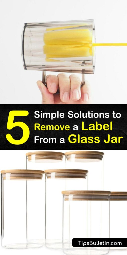 Removing the label from a wine bottle, glass jar, or beer bottle is often complicated by sticker residue. Easily lift the label and any sticky residue off a glass bottle using white vinegar, Star San, nail polish remover, and more. #remove #printed #label #glass #bottle