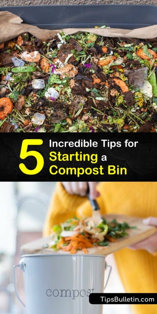 Starting a compost pile at home begins with collecting materials like food scraps, organic matter, and yard waste. Follow our composting guide and uncover how to turn grass clippings and food waste into organic fertilizer for your garden and lawn. #start #compost #bin
