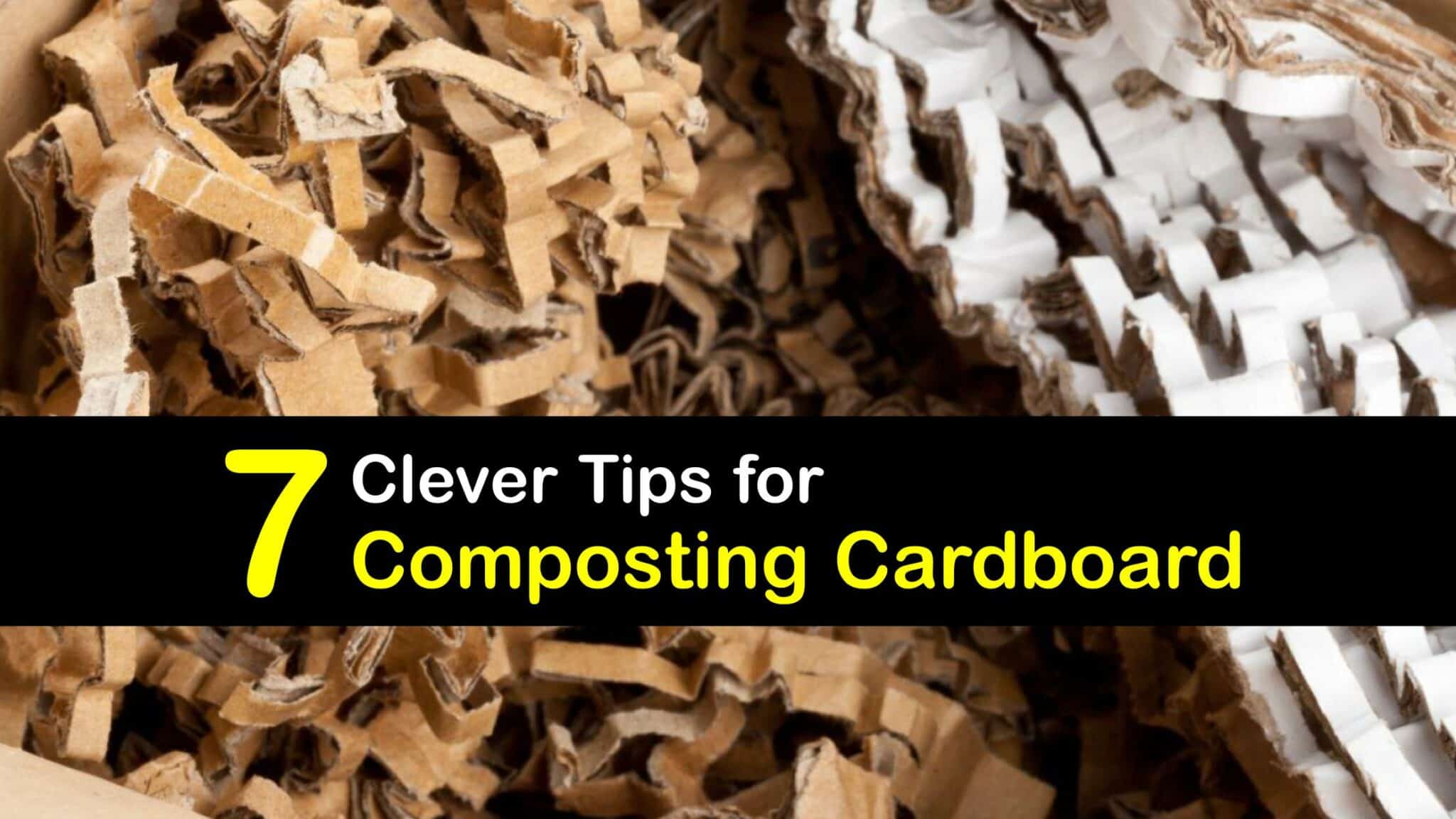 Composting Cardboard Easy Ways to Add Cardboard to Compost