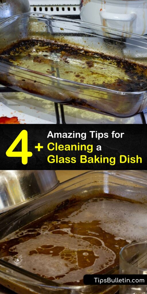 Whether you need to clean your Pyrex glassware or find the right oven cleaner, use home remedies. Pyrex glass is an investment. Use dish soap and hot water, baking soda, or white vinegar to ensure you always have a clean glass baking dish on hand. #clean #glass #baking #dish