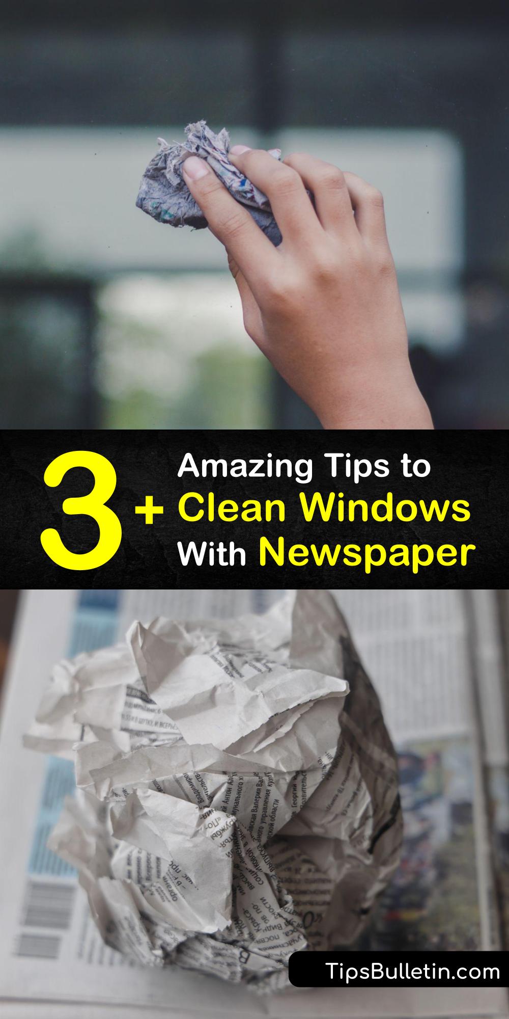 Clean Windows Clever Guide to Wash Windows With Newspaper
