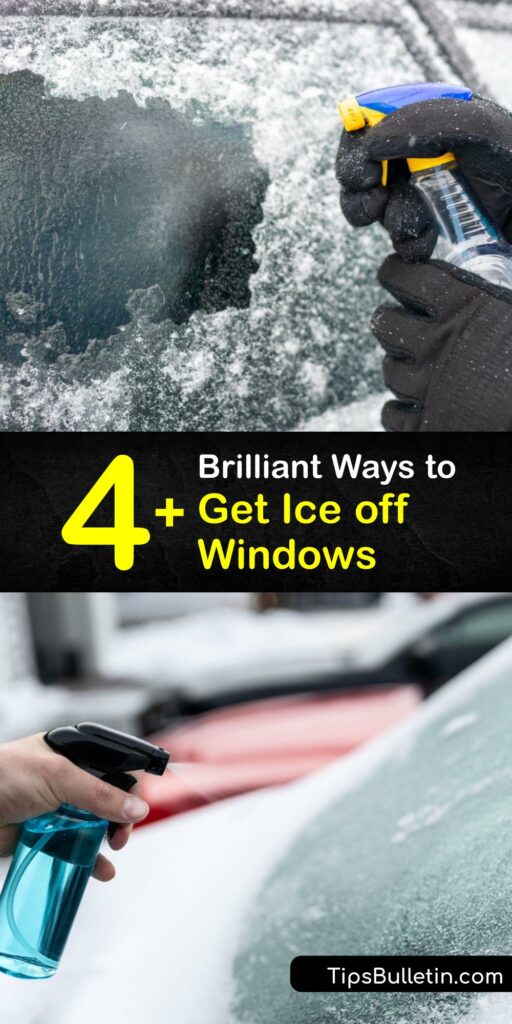 Make your own de icer spray to defrost your car window and free your windshield wipers from ice buildup. Use a baggie of hot water, rubbing alcohol, or an apple cider vinegar spray and an ice scraper to eliminate frost from your auto glass. #get #ice #off #windows
