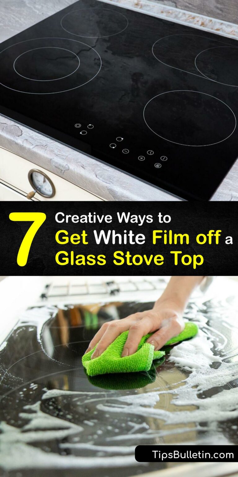 Cloudy Stove Tops Tips for Removing Film from a Glass Cooktop