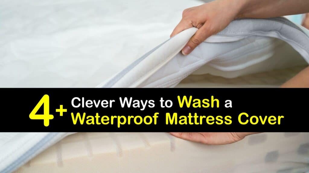 Clean a Waterproof Mattress Cover Washing a Mattress Protector