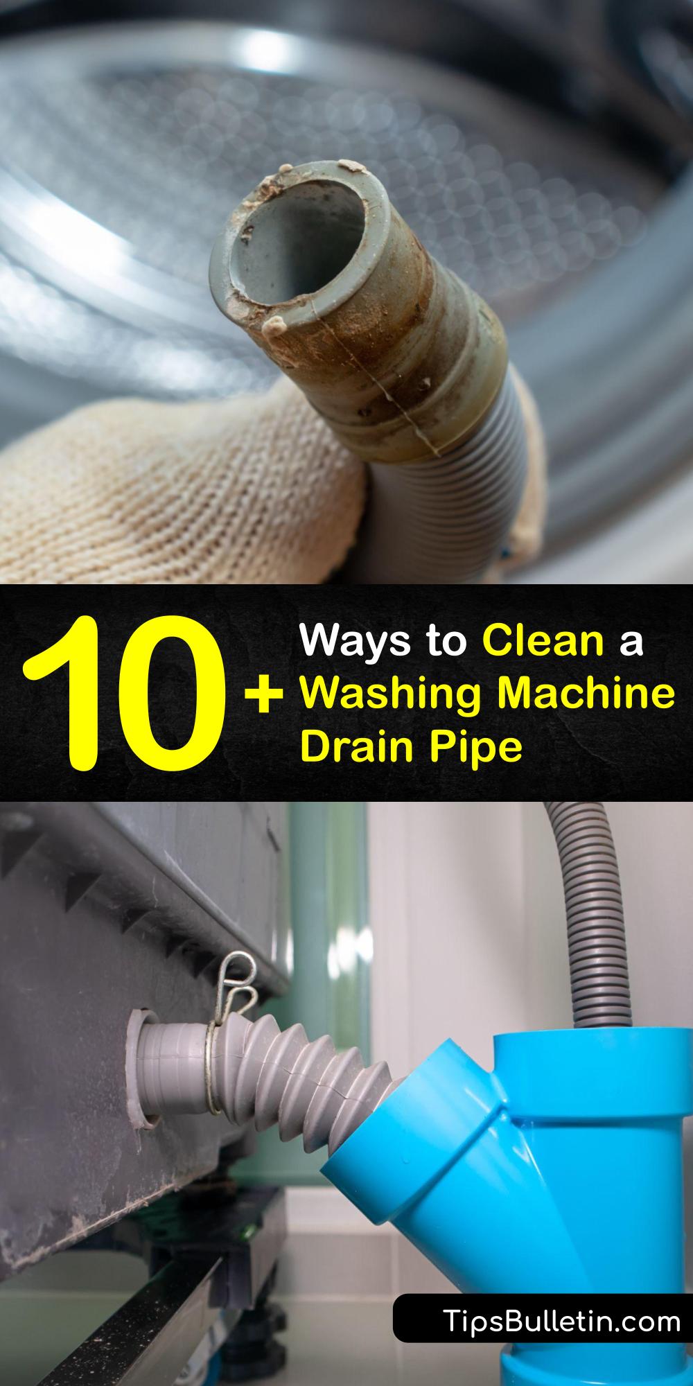 Clean Washing Machine Accessories Cleaning a Drain Hose