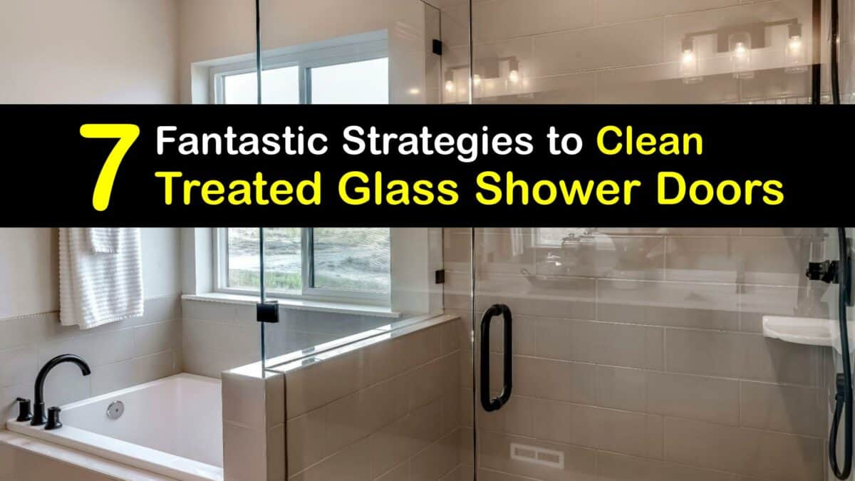 Cleaning Treated Glass Easy Ways to Clean Glass Shower Doors