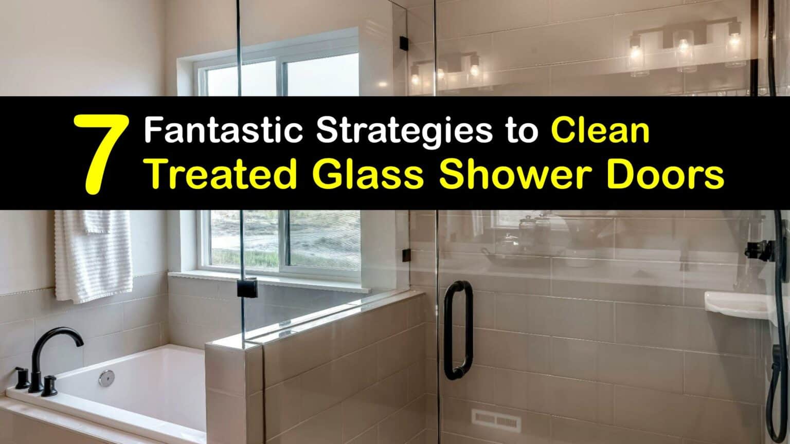 Cleaning Treated Glass Easy Ways to Clean Glass Shower Doors
