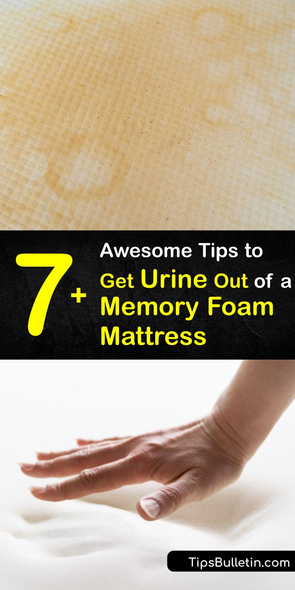 Memory Foam Cleaning Tricks for Getting Urine Out of a Mattress