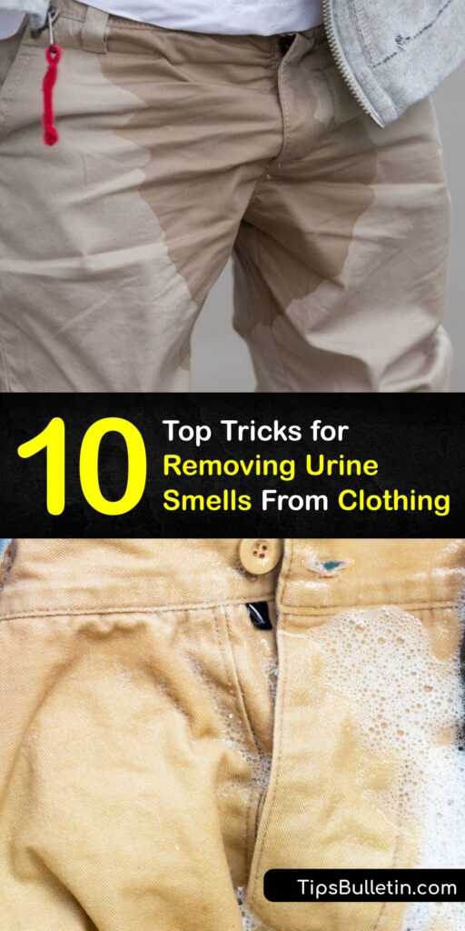 Discover how to save your clothes from urine odor caused by fresh urine stains. Whether you’re dealing with cat urine smell, dog urine stains, or any other pet urine stains, we’ve got answers for you - some are as simple as white vinegar. #remove #urine #smell #clothes