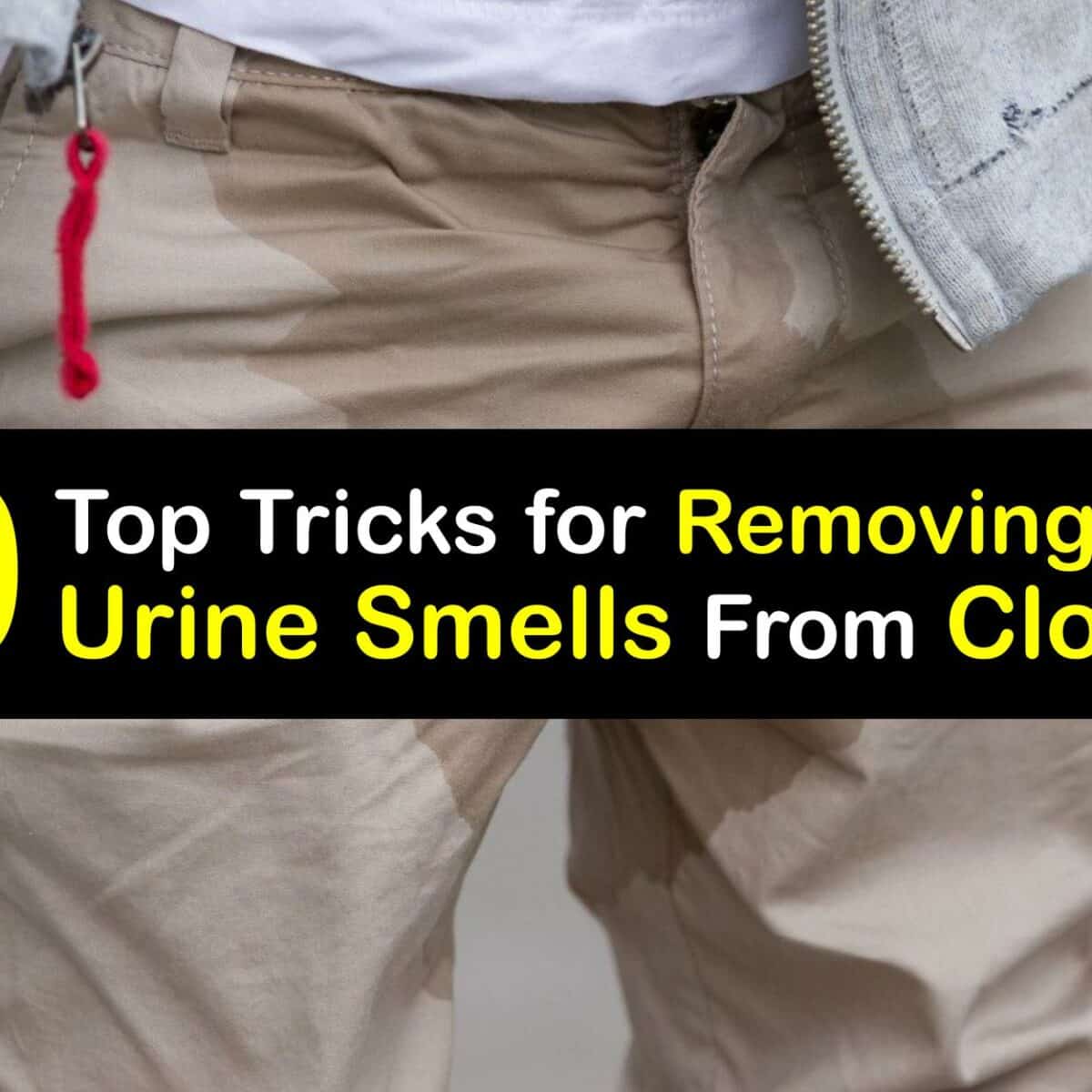 How to get urine smell out of clothing discount