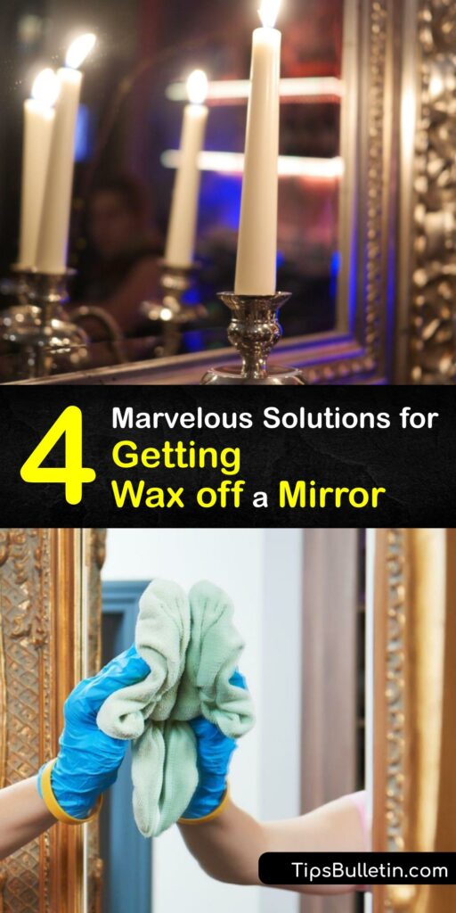 Glass needs a mirror gloss to look its best - spilled wax destroys its appearance. Excess Mirror Shine wax or wax polish leave your mirror dull and regular glass cleaner doesn’t help. Use white vinegar, hot water, and a paper towel to remove wax from your mirror. #get #wax #off #mirror