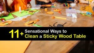 How to Clean a Sticky Wood Table titleimg1