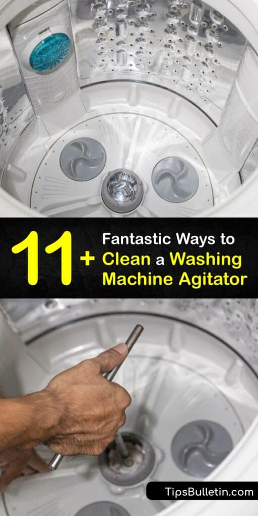 Follow our steps for cleaning a top loading washing machine agitator and keep your washer in tip-top shape. Unlike an impeller washer, an agitator washer has a central post. It's easy to clean with hot water, vinegar, and baking soda. #how #clean #washing #machine #agitator