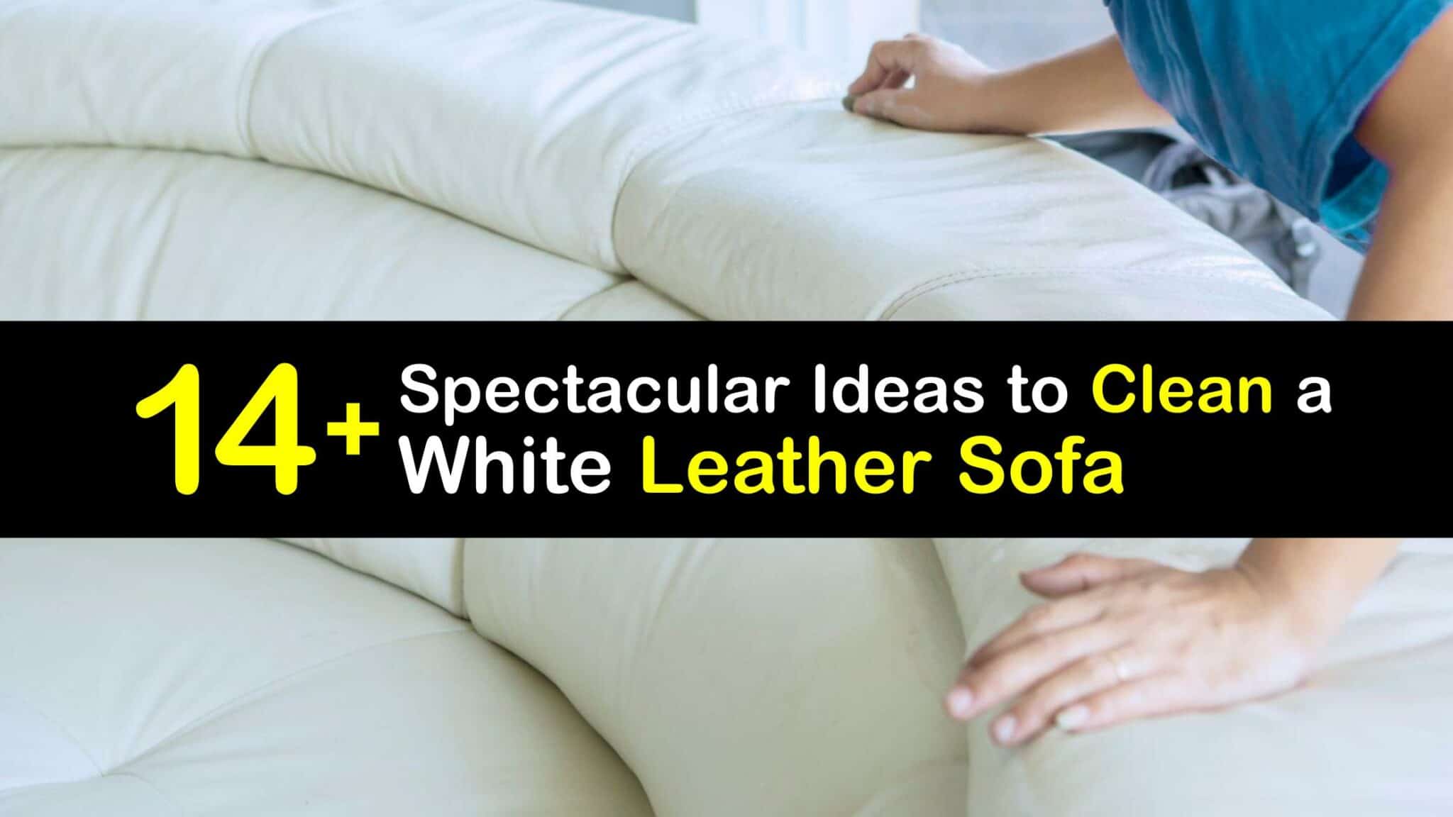 Couch Cleaning Easy Solutions to Wash a White Leather Couch