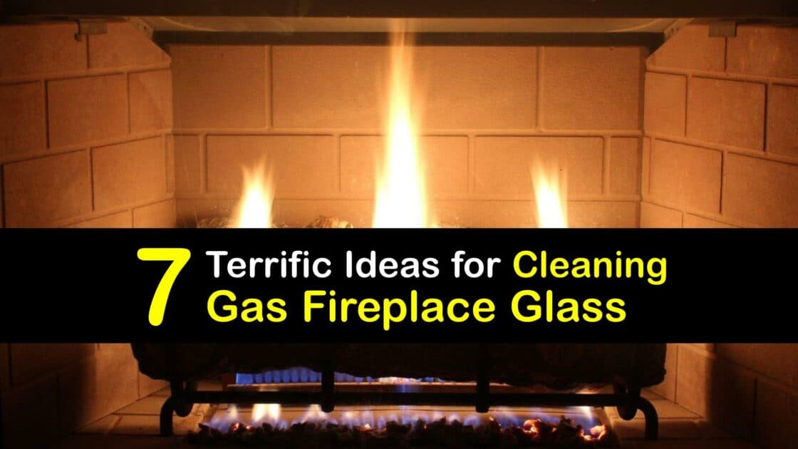 Gas Fireplace Glass Tips for Cleaning Glass on Gas Fireplaces