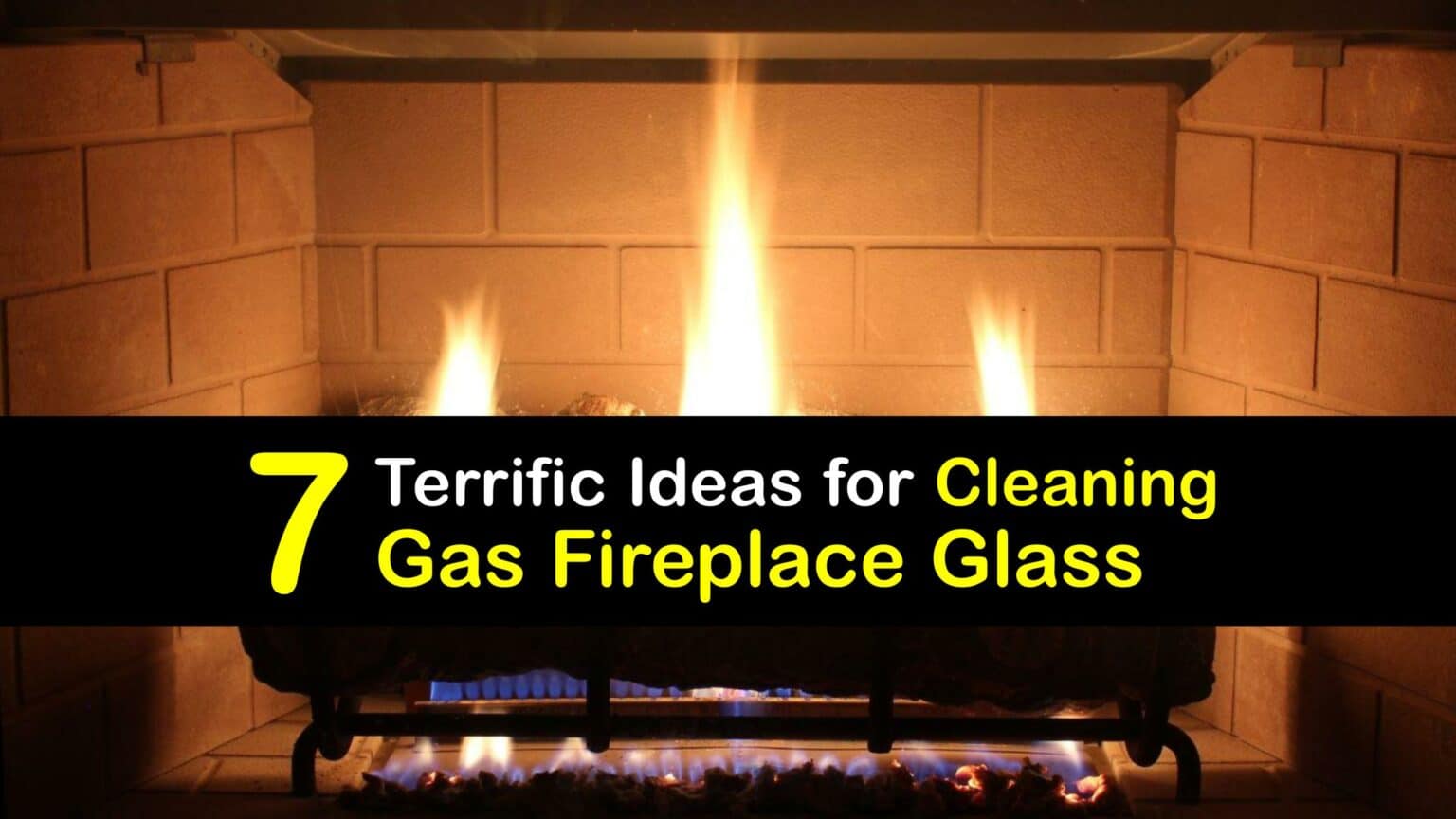 Gas Fireplace Glass Tips for Cleaning Glass on Gas Fireplaces