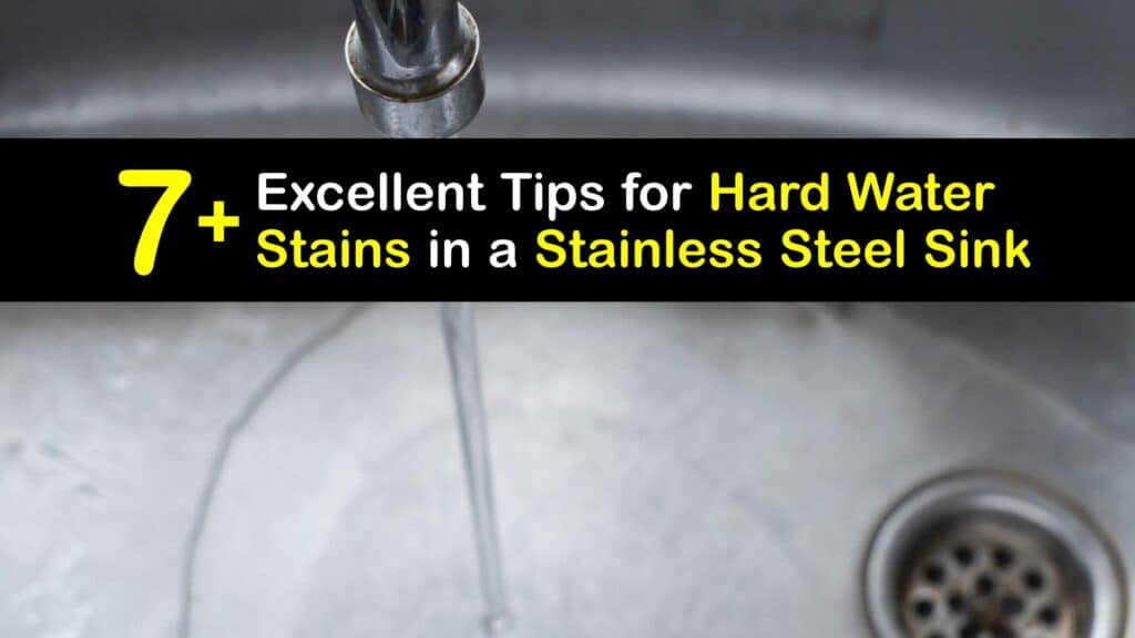 How to Clean Hard Water Stains From a Stainless Steel Sink titleimg1