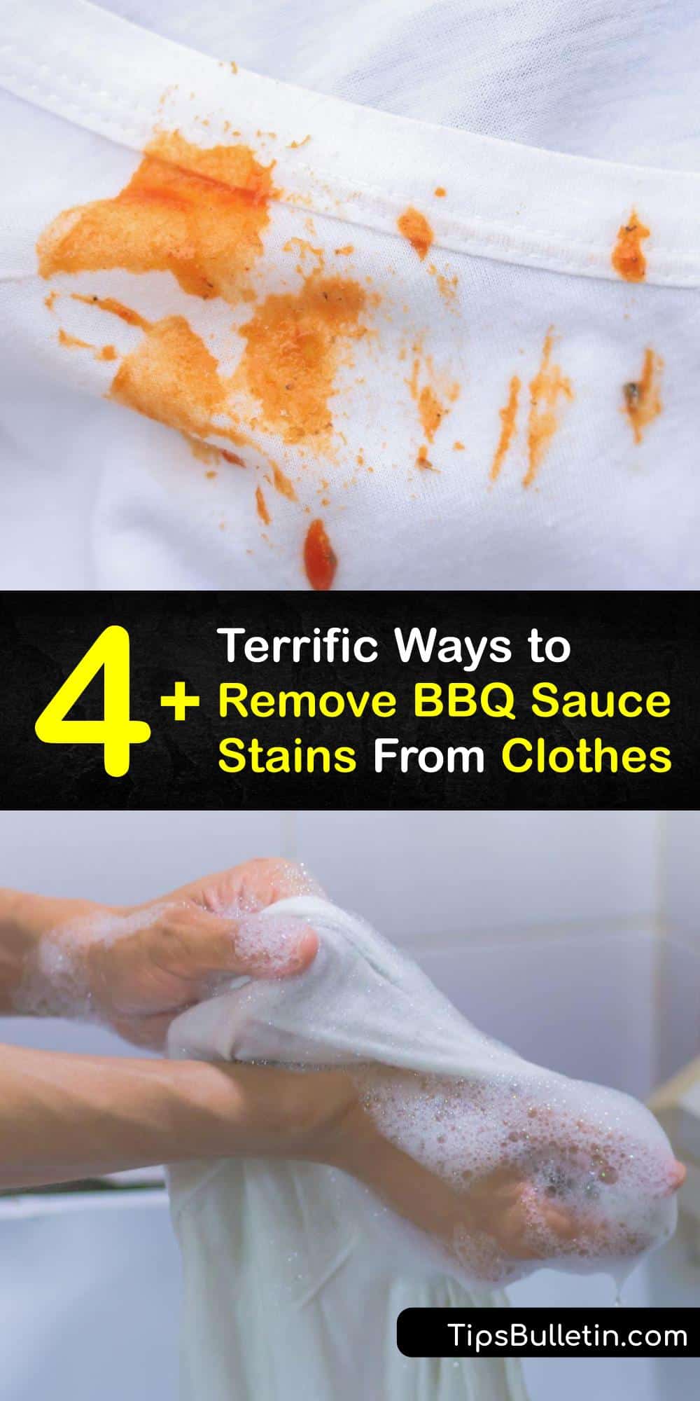 BBQ Sauce Stains - Ways to Get Barbecue Sauce Out of Clothes