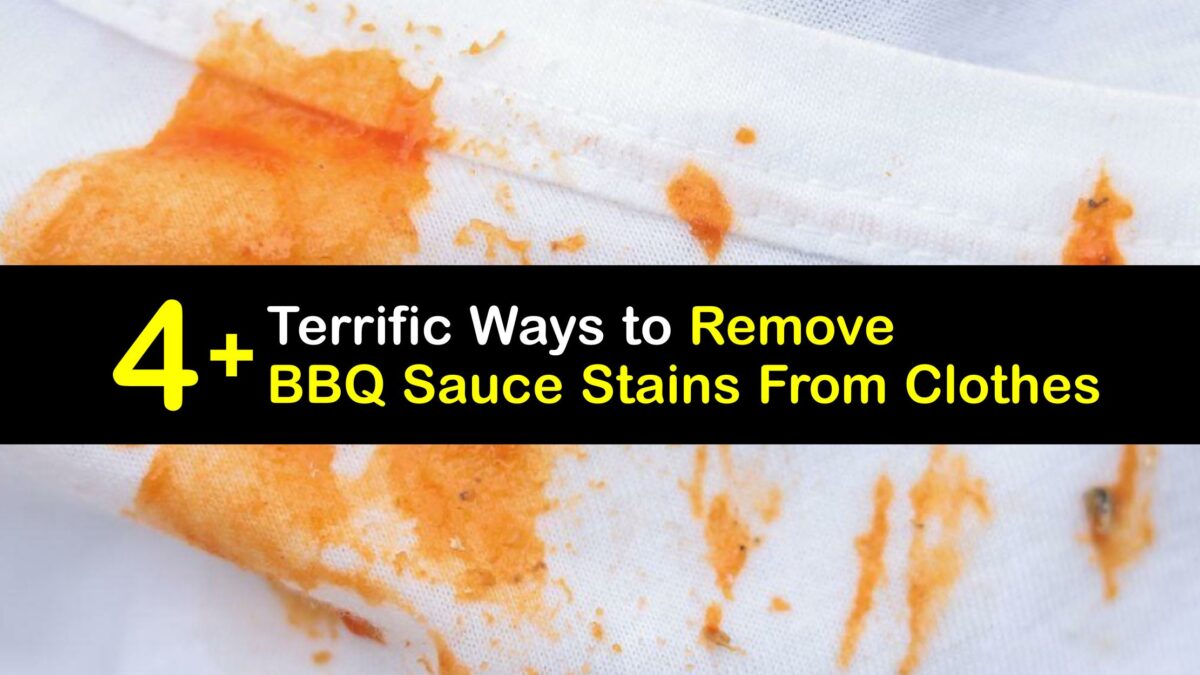 BBQ Sauce Stains Ways to Get Barbecue Sauce Out of Clothes