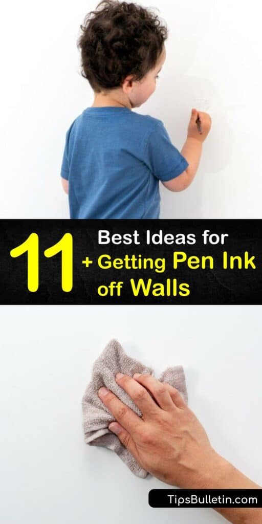 Whether it’s a permanent marker stain, pencil mark, crayon mark, or an ink stain, drawing on the walls is unsightly. Use a Mr Clean Magic Eraser, baking soda, or rubbing alcohol to get rid of permanent marker stains and keep your walls immaculate. #remove #pen #off #walls