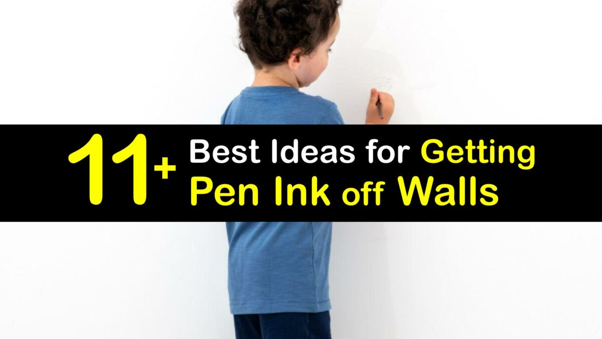 Pen Ink Cleaning Clever Tricks for Getting Pen Marks Off Walls