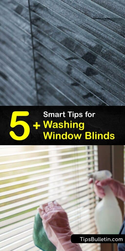 Cleaning blinds might not be fun, but it should be simple. Learn techniques to help you clean wood blinds, vinyl blinds, fabric blinds, and more. Save time, money, and household products by using these incredible recommendations to clean window blinds in your home. #clean #window #blinds