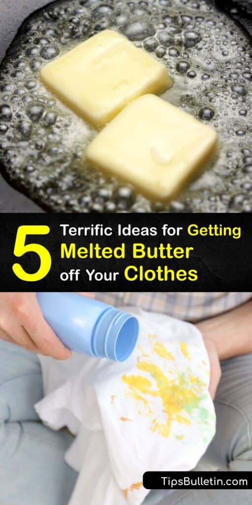 Cleaning an oil stain caused by peanut butter, coconut oil, and dairy butter is a hassle when you’re in a hurry. Discover how to eliminate grease or an oil-based chocolate stain with thrifty solutions like baking soda, dish soap, and DIY stain remover. #remove #melted #butter #clothes