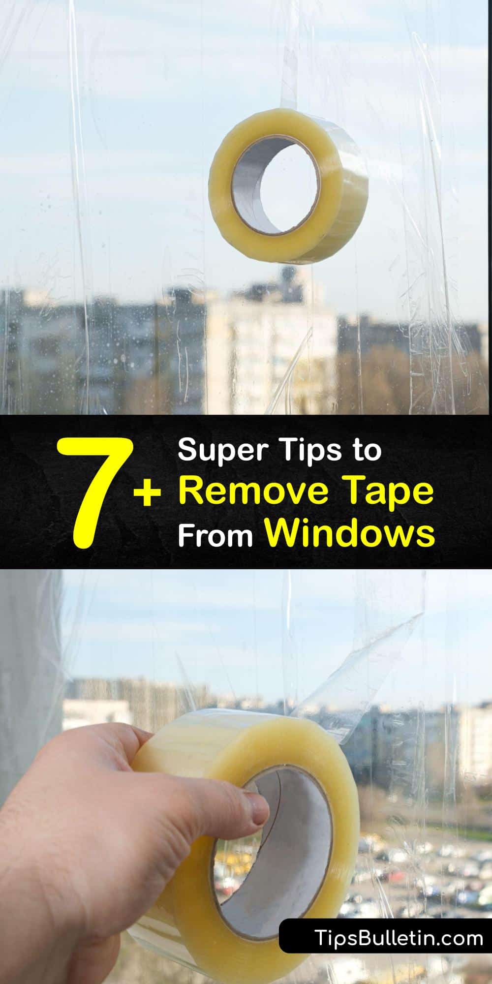 Remove Adhesive From Windows Tips to Get Tape off Windows