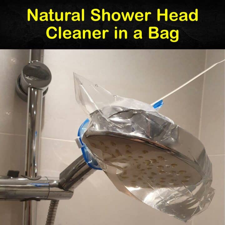 Natural Shower Head Cleaner in a Bag