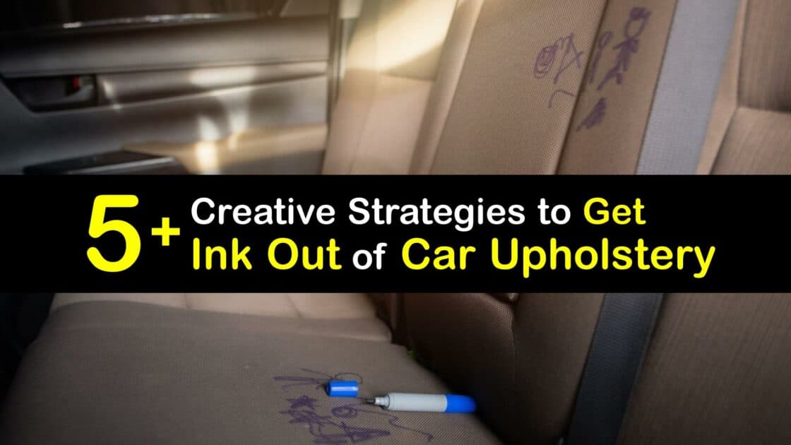How to Remove Ink From a Car Headliner