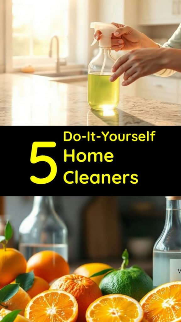 DIY home cleaners anyone can make.