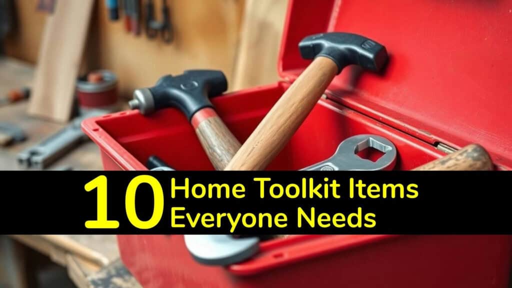 The most important items for a home toolkit.