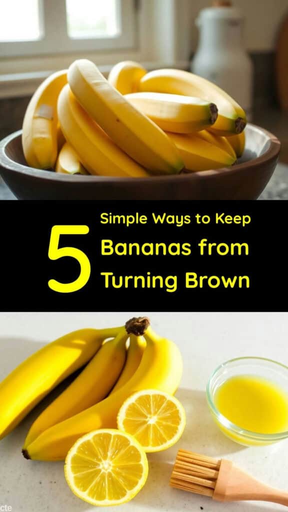 Discover quick, easy tricks to prevent banana browning and keep your fruit fresh longer. Learn smart storage hacks that preserve flavor and appearance effortlessly. #bananabrowning #fruittips #foodstorage #freshfruit